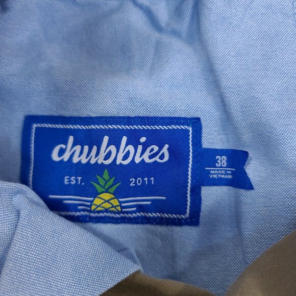 Chubbies Mens Khaki Shorts Size 38 Tan Outlet 5.5" Stretch Golf Comfort - Picture 7 of 8